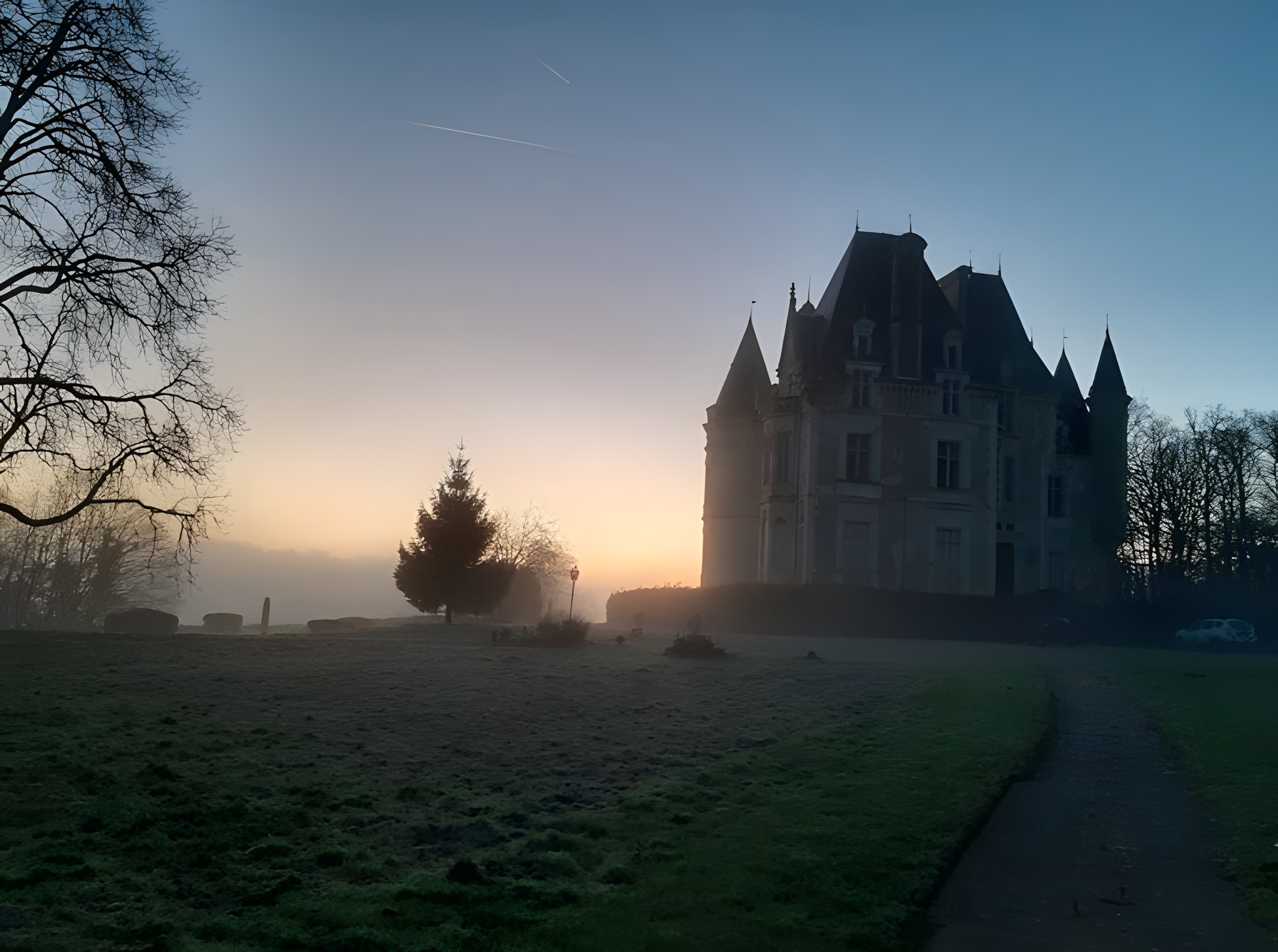 Le château en automne, saison des grands rassemblements